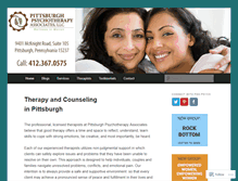 Tablet Screenshot of pghpsychotherapy.com